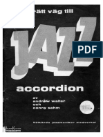 Ratt Vag Till JAZZ Accordion Andrew Walter Och Conny Sahm 1957 Fisarmonica Accordeon Accordion