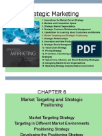 Strategic Marketing: 6. Market Targeting and Strategic Positioning