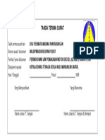 TANDA TERIMA SURAT RSU PERMATA MADINA