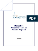 Manual Elaboracion Plan de Negocio