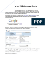Teknik Pencarian Efektif dengan Google.docx