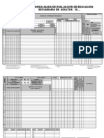 Acta Evaluacion Secundaria Adultos