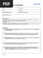 Ssg-007 Sole or Single Source Justification Rev