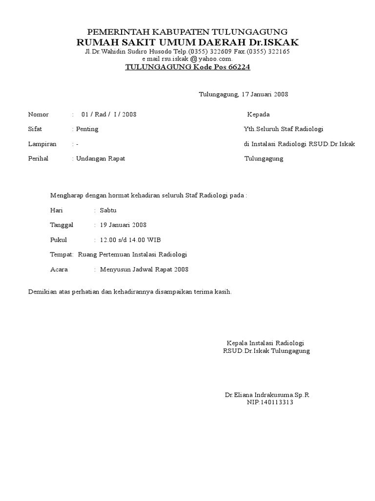 1030+ Contoh Undangan Rapat Evaluasi Perencanaan Staf Terbaik