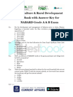 Agriculture and Rural Development Question Bank