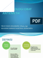 Farmakologi Obat Antiemetik