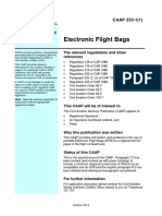 Guidance on use of electronic flight bags