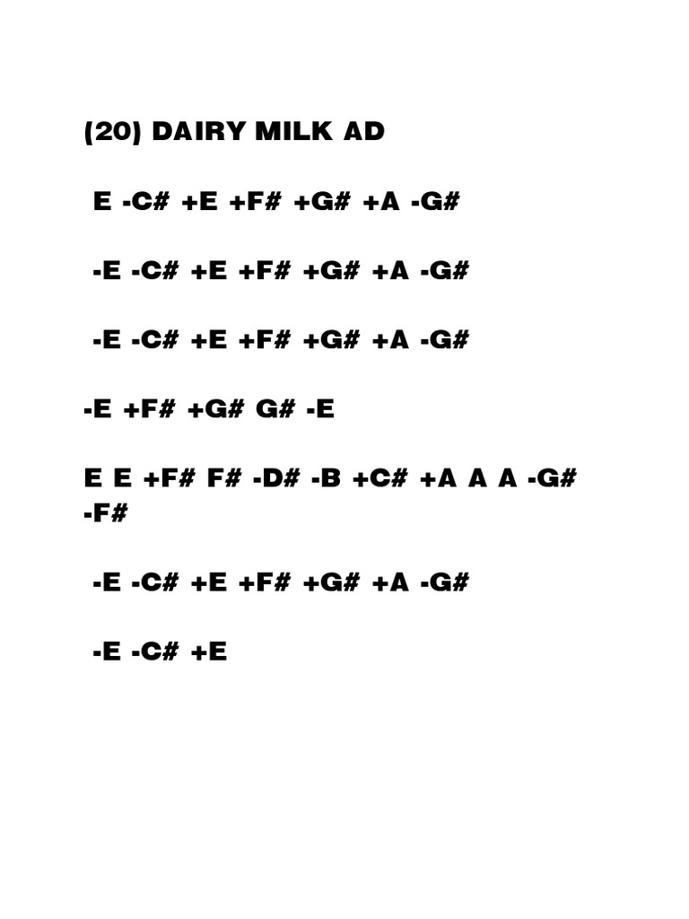 Dairy Milk Ad PDF