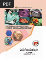 KKM Otorhinolaryngology Patient Information Leaflet