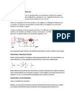 Fuente de 5V y Explicacion de Las Etapas