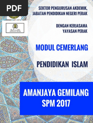 Pend Islam Modul Cemerlang Pdf
