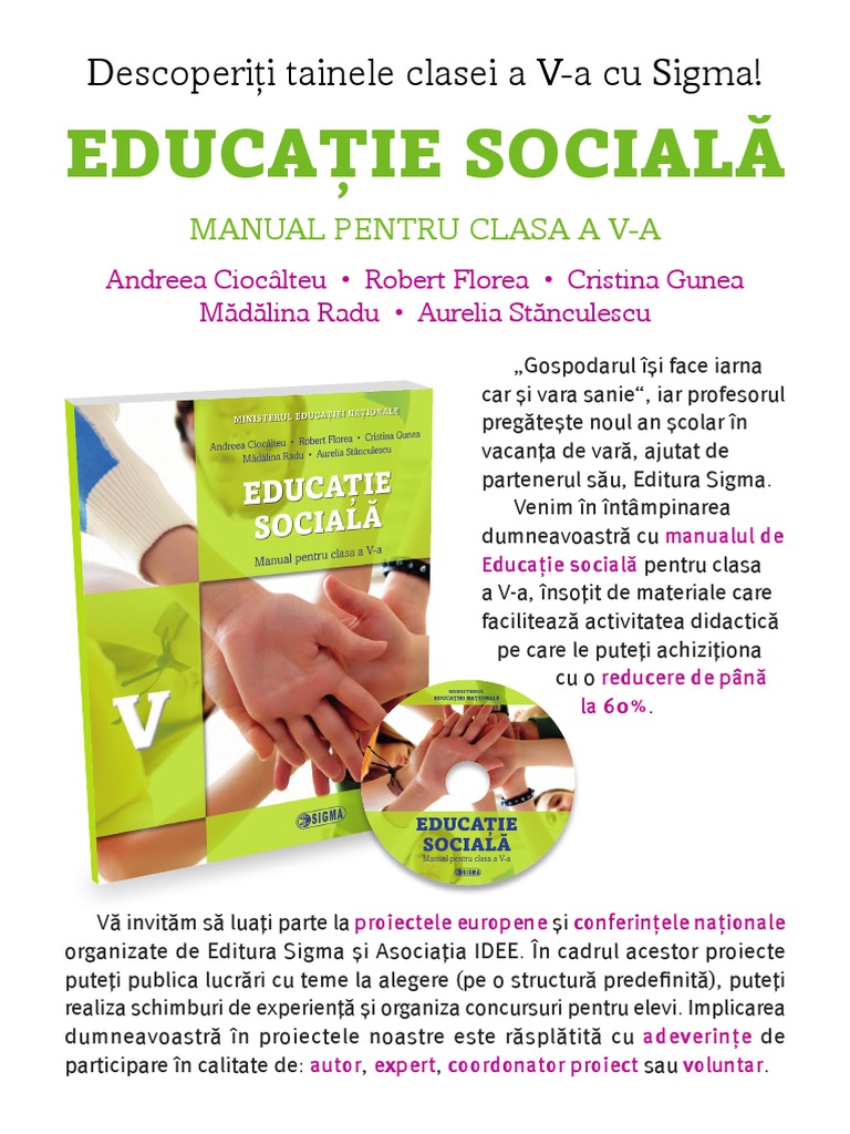 Manual Educatie Sociala Cls A Vi A Pdf