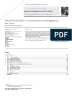 Resources, Conservation and Recycling: Utilization of Silica Fume in Concrete: Review of Hardened Properties