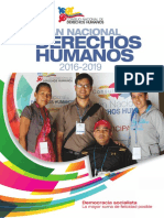 Plan Nacional Derechos Humanos