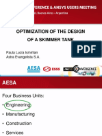 2014 Aesa Skimmer Tank Geometry Design