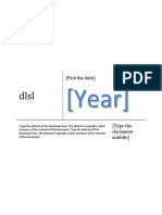 Date document abstract year subtitle