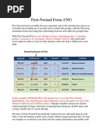 First-Normal Form (1NF)