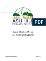 Ash Hill Special Educational Needs Policy