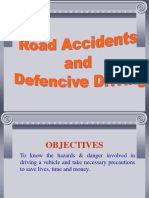 Road Accidents Defensive Drive.
