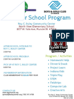 K-5 After School Program: Roy C. Buley Community Center