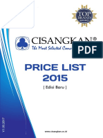 PRICELIST 2015 Edisi Terbaru V.1.03.2017