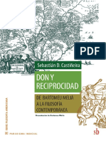 Don y Reciprocidad. de Bartomeu Melià A La Filosofía Contemporánea