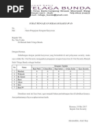 Surat Permohonan Penambahan Karyawan