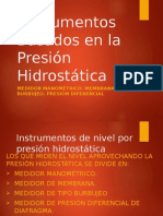 Presion Hidrosttica