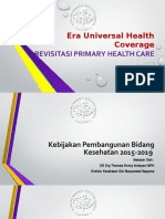 Revisitasi UKM Di Era Universal Health Coverage - FB