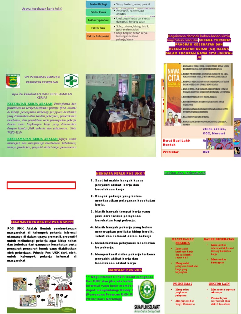 Leaflet Kesehatan Kerja