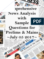 Comprehensive News Analysis - July 5