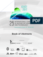25th International Congress of History of Science and Technology - Book of Abstracts
