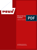 Manual de Usuario Facebook PDF