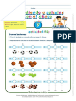 Aprendiendo a Calcular Con El Ábaco SUMAS Y RESTAS ALUMNO