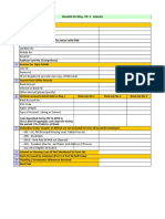 Checklist For Filing ITR - 1 - Salaried