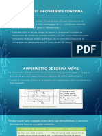 Medidores en Corriente Continua