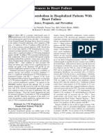 Venous Thromboembolism in Hospitalized Patients With Heart Failure