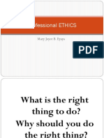 Professional ETHICS