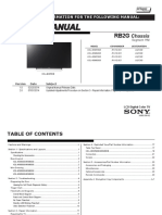 KDL W600B Service Manual PDF