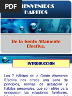 Los 7 Habitos de La Gente Altamente Efectiva