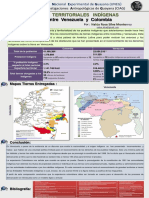 Poster Reconocimientos Territoriales Indigenas Venezuela-Colombia