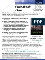 The Oxford Handbook of Criminal Law global perspective
