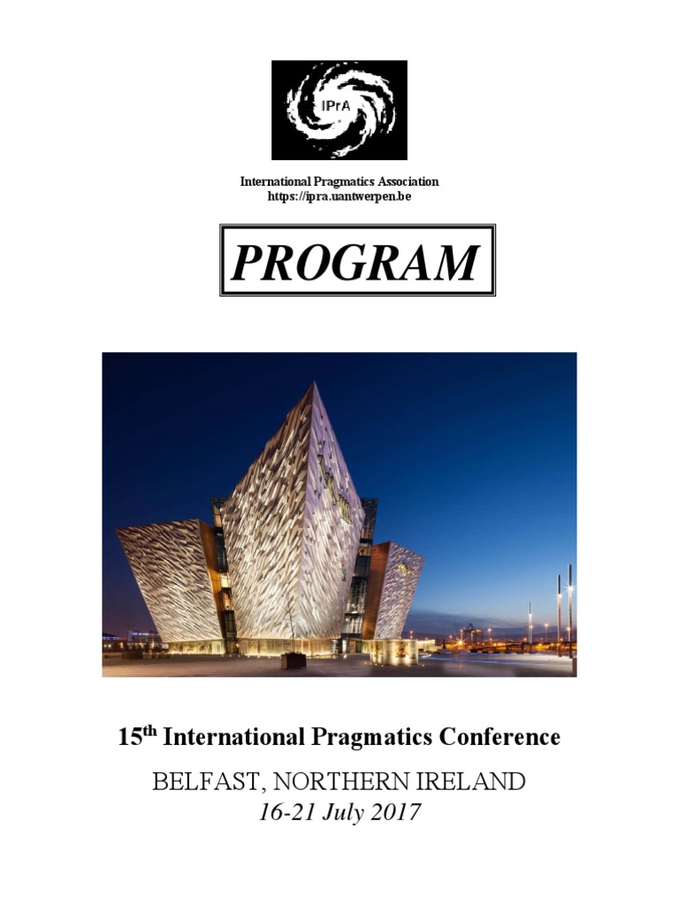 Programa Do 15th International Pragmatics Conference00018721 PDF