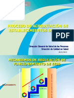 Acreditación de Establecimientos de Salud