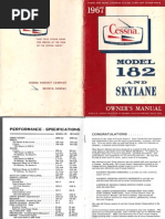 Download 1967 Cessna-182 and Skylane Owners Manual-Email by Hrvoje Buli SN35440114 doc pdf