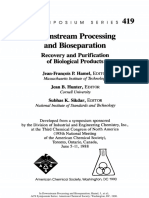 Downstream Processing and Bioseparation - Recovery and Purification of Biological Products PDF