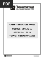 Download ThermoDynamics Lecture Notes by Harsha Gandikota SN354405163 doc pdf