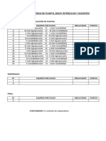 Programacion de Partidos de Futbol y Boley