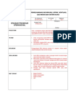 Spo Pemeliharaan Air Minum, Listrik, Ventilasi, Gas Medis Dan Sistem Kunci