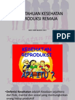 Pengetahuan Kesehatan Reproduksi Remaja